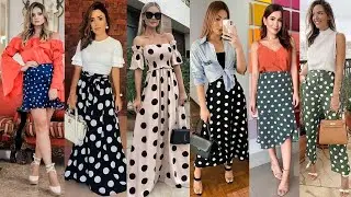 COMO COMBINAR EL CL&Aacute;SICO ESTAMPADO DE LUNARES CON ESTILO Y ELEGANCIA/ IDEAS DE LOOKS CON LUNARES