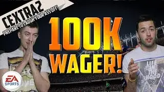 100K Wager Match on FIFA 14 with Facecam! Massive Rage!