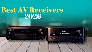 Top 5 Best AV Receivers of 2026 🔥 Ultimate Power, Dolby Atmos & Cinema-Grade Sound!