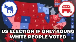 American Presidential Election, if only Young White People Voted