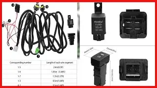 H11 Fog Light Wiring Harness Kit &ndash; Reliable Power and Easy Installation