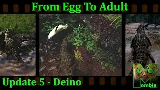 The Isle Evrima - From Egg To Adult - ft. @Dr_Jurassic  - Update 5 - Deinosuchus