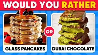 Would You Rather...? Popular 2026 Candy & Sweets Edition 🥞✨🍫Quiz Dude