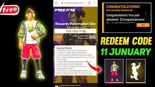 Free Fire Redeem Code Today | 11 January Redeem Code Free Fire | FF Redeem Code Today 11 January