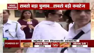 LS Election 2019 Phase 4: Bollywood actress Rekha casts her vote