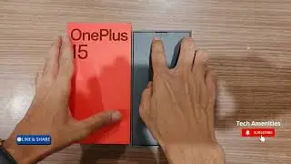 OnePlus15 Unit Unboxing Powe On Limit Off