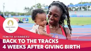 🏆👶🏾 Sprinting Mom: Femita Ayanbeku&rsquo;s Inspiring Story of Motherhood & Success