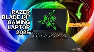Razer - Blade 14  2025 Gaming Laptop Unboxing and Review