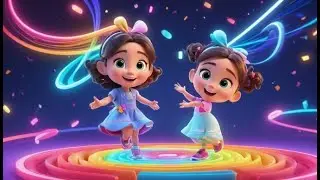 Rosie Robot Lights the Night | Robot Song for Kids | Fun Tech Rhyme for Toddlers