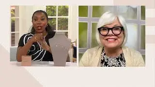 Affinity Diamonds Princess Halo Pendant with Chain .25 cttw on QVC
