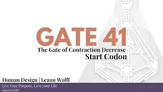 Human Design - Gate 41 (January  22, 2019)