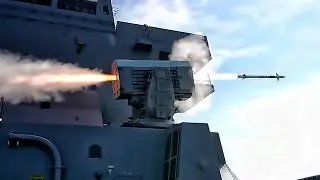 Live-Fire RIM-116 Rolling Airframe Missile &bull; U.S. Navy