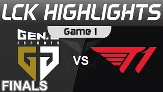 GEN vs T1 Highlights Game 1 Finals LCK Summer Playoffs 2022 Gen G vs T1 by Onivia