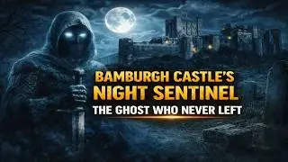 “Bamburgh Castle’s Night Sentinel | The Ghost Who Never Left”