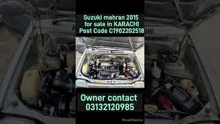 Suzuki mehran 2015 for sale in KARACHIPost Code C1902202518 #buygenuine #genuinespares