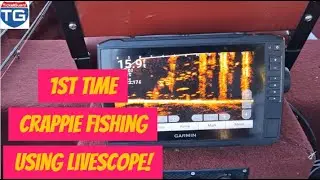 1st TIME! Using Livescope to CATCH Crappie - Does This Thing WORK!
