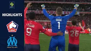 LOSC LILLE - OLYMPIQUE DE MARSEILLE (2 - 0) - Highlights - (LOSC - OM) / 2021/2022