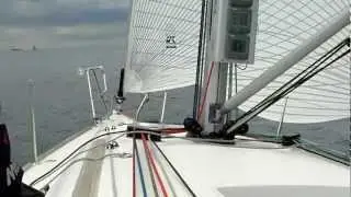 Segelferien 2012, Anfahrt auf Kopenhagen