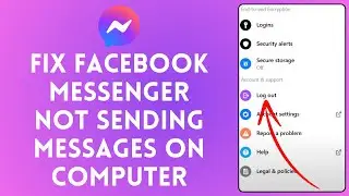 How to Fix Facebook Messenger Not Sending Messages on Computer (2024)
