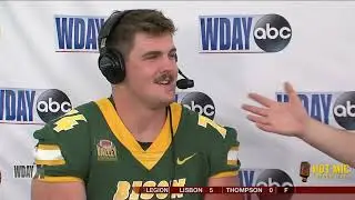 HM Interview: NDSU's Grey Zabel on turning down NIL money to stay at NDSU for his senior year