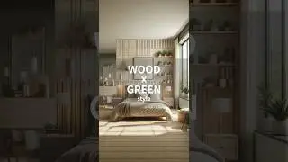 Wood x Green style house #airoomtour #roomtour #interior #woodinterior