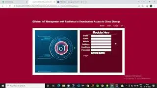 Efficient IoT Management with Resilience to Unauthorized Access to Cloud Storage _ JAVA Projects