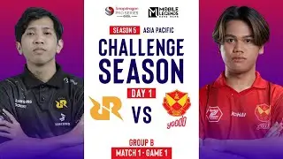 HOSHI vs YRG | SPS Mobile Challenge Season | MLBB | Season 5 Day 1 | Group B Match 1 Game 1