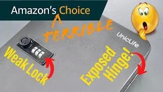 [1471] Amazon&rsquo;s Choice Key Cabinet is a Disaster (UnicLife)
