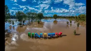 Unity Park Greenville SC. Hurricane Helene