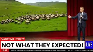 They Left Thousands of Sheep on a Lifeless Island — No One Expected What Happened Next
