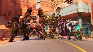 April fools buffs in overwatch. ( Soldier 76 and Hanzo)