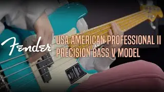 Fender USA American Pro II Precision Bass V Model Demo - ‘Indifferent’ by Bassist 한지원 (Jiwon Han)
