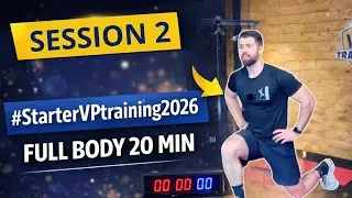 #STARTERVPTRAINING2026 S&eacute;ance 2/8 : Programme FULL BODY &agrave; la maison ! (Poids de corps et &eacute;lastique)
