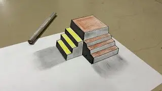 3d drawing creative optical illusion