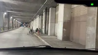 Upper to Lower Wacker Drive Food Distribution 