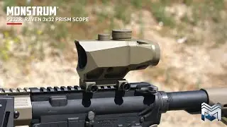 Raven Ultra-Compact 3x32 Prism Scope Field of View