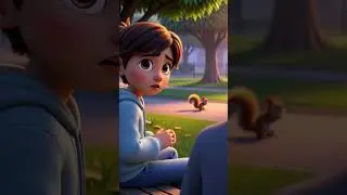 The Little Squirrel&rsquo;s Big Lesson.🐿️🤍
