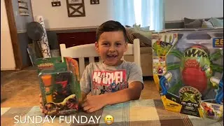 Fathers Day! Toy Review: Untamed Lavasaurs Slime !!!