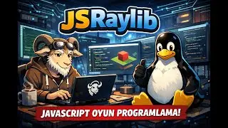 My Game Development Tool with jsRaylib | Main Menu (Text / Image / Rectangle / Button)