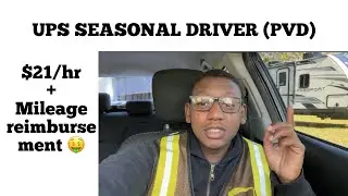 UPS SEASONAL DRIVER EXPERIENCE (pvd driver)
