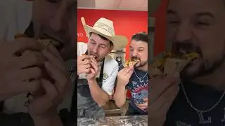 Texas Brisket Pizza w/ @vitoiacopelli  🤠 #shorts