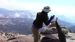 May Lake Mt  Hoffman climb