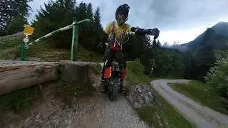 Getting down before the thunderstorm comes