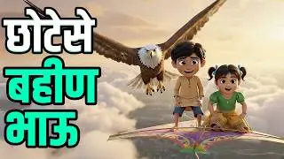 छोटेसे बहिण भाऊ | इ . १ ली .| कविता | chote se bahin bhau | kavita | poem | class 1 | Jollytoons