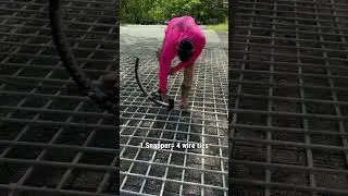 More rigid than wire, check this out.