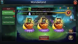 70k Diamonds / 15k Egg Coins - ✨Wonderland Event ⬆️Lvl25✨