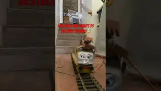 Diesel 10 is back! #modeling #modelrailwayscene #thomasthetankengine #nostalgia #gauge1