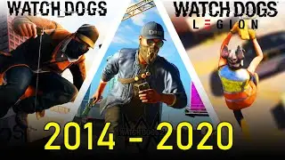 Best PARKOUR Evolution in Watch Dogs Games 2014-2020