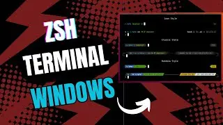 COMO INSTALAR ZSH EN WINDOWS Y PERSONALIZAR TU TERMINAL 2024