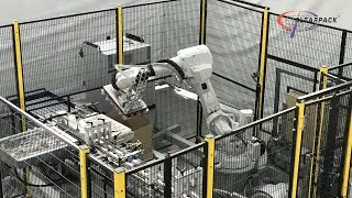 Robotic Random Case Erector & Packer for Food Tubs| Clearpack